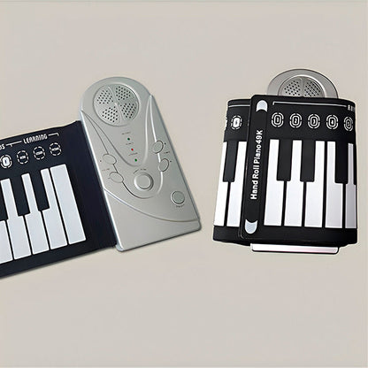 Pian portabil cu tastatură din silicon