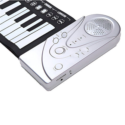 Pian portabil cu tastatură din silicon