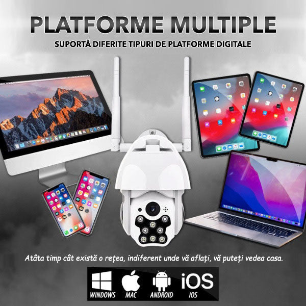 Cameră wireless pentru exterior și interior