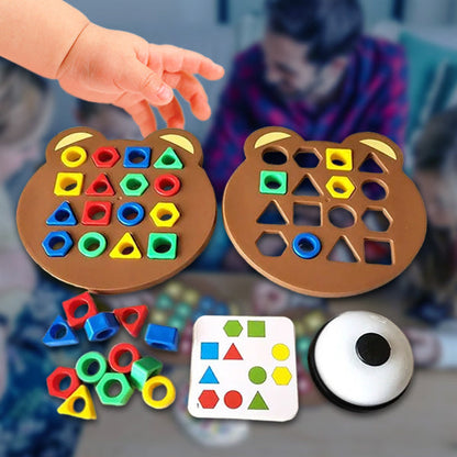 Joc de masă de potrivire a formelor pentru copii