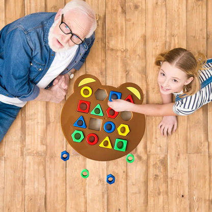 Joc de masă de potrivire a formelor pentru copii