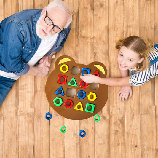 Joc de masă de potrivire a formelor pentru copii