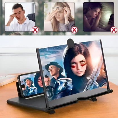 Suport telefon cu amplificator de imagine